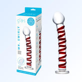 Gläs Mr. Swirly Glass Dildo